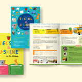 学校用パンフレット・座談会LP Webサイト　ほり先生